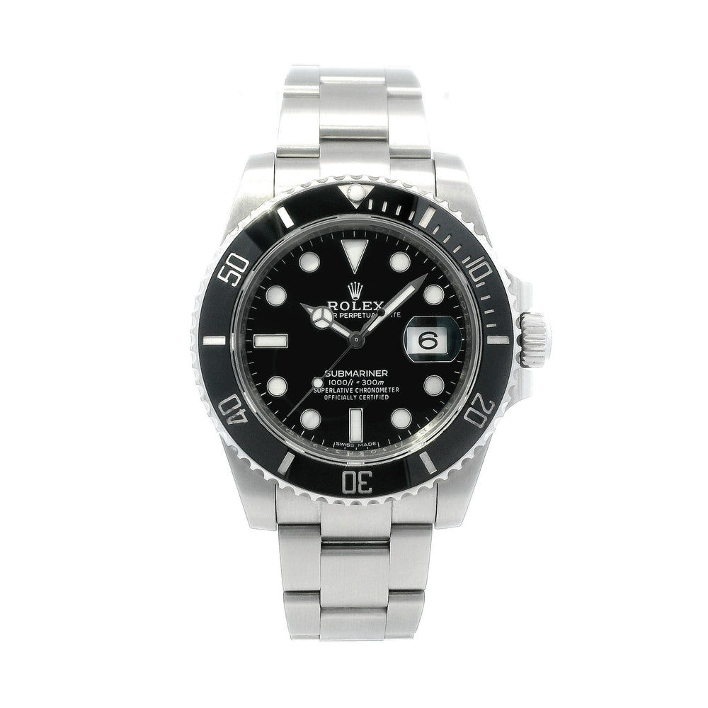 Rolex Submariner Stainless Steel Black Dial 116610