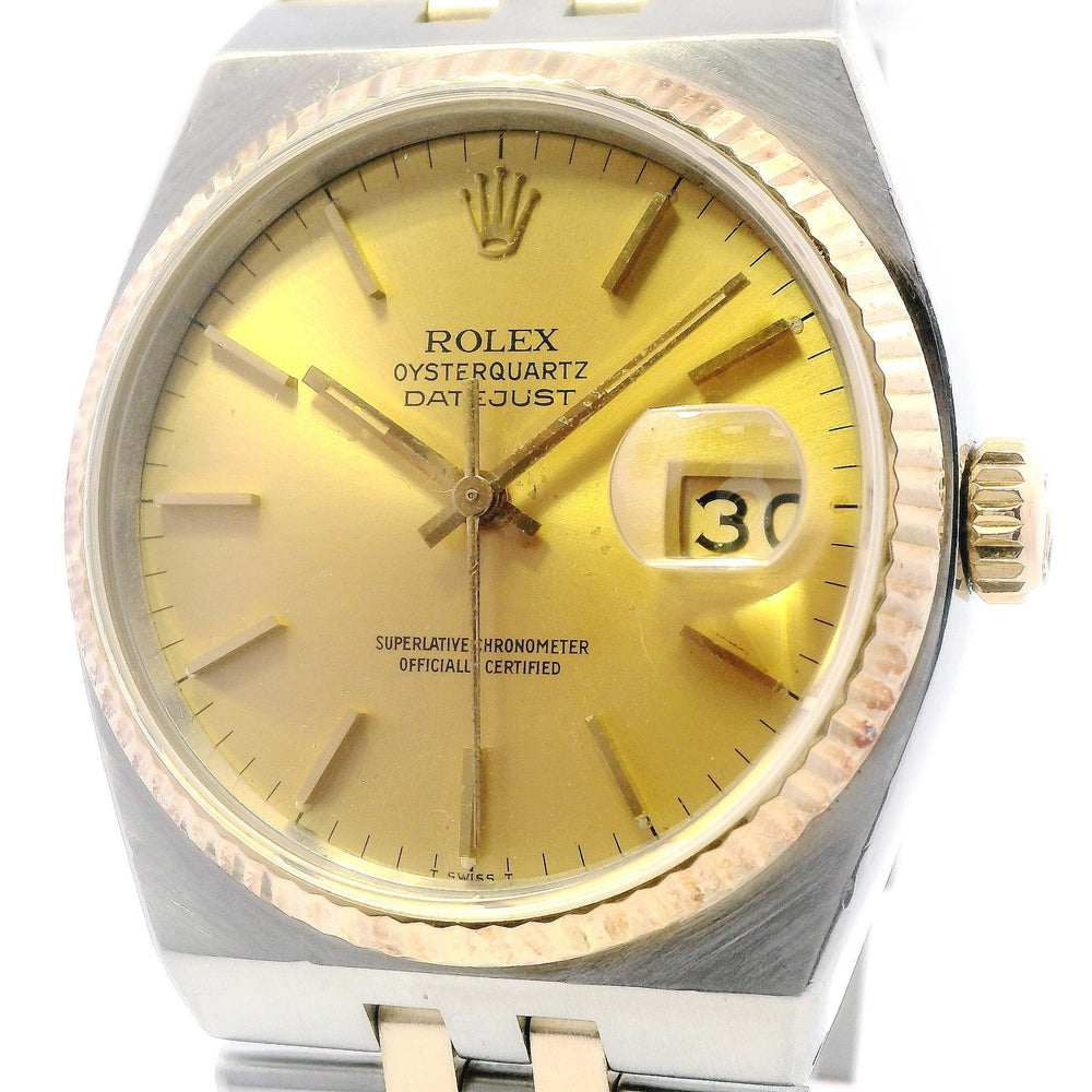 Rolex Datejust OysterQuartz SS/YG 17013