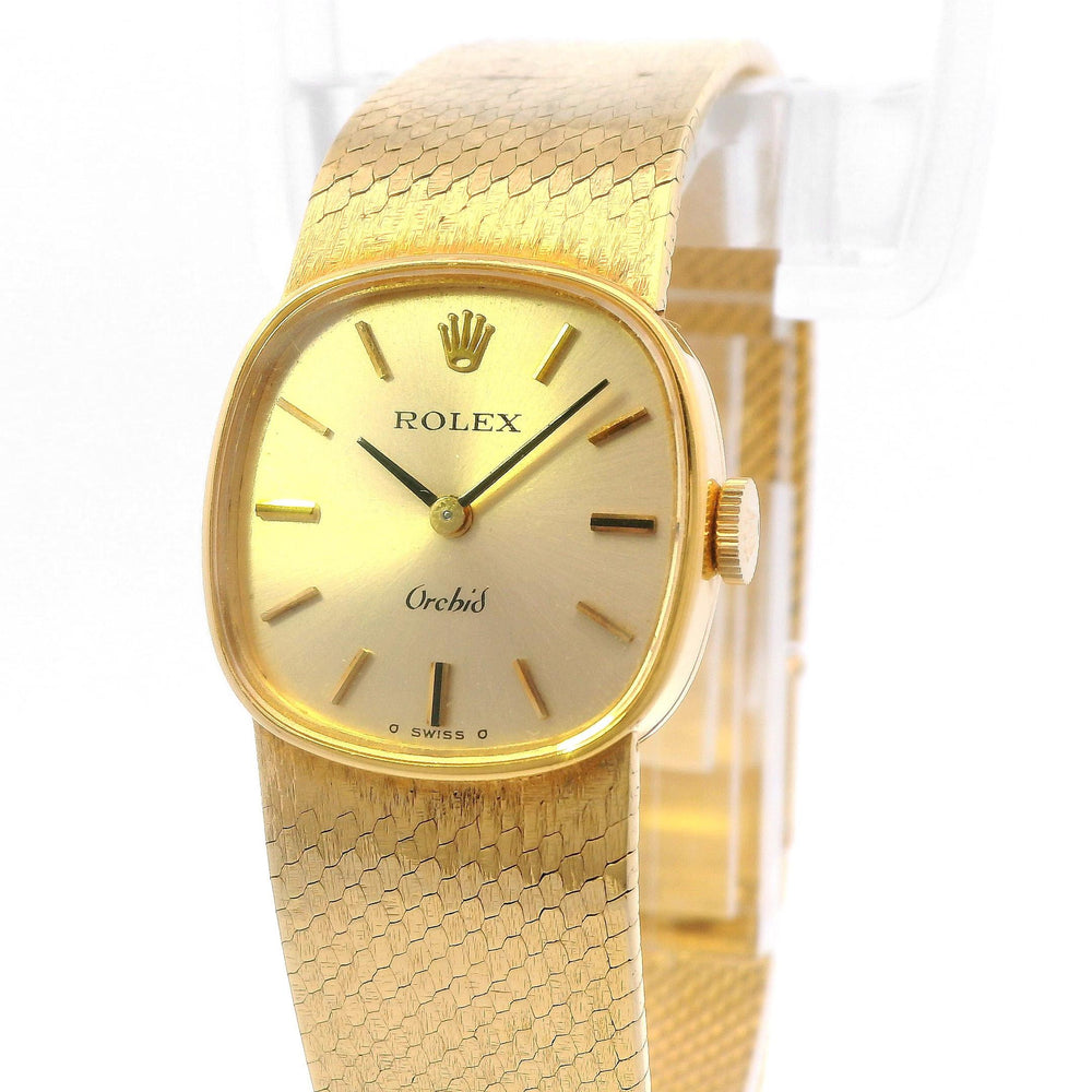 Rolex Ladies Orchid 18k YG