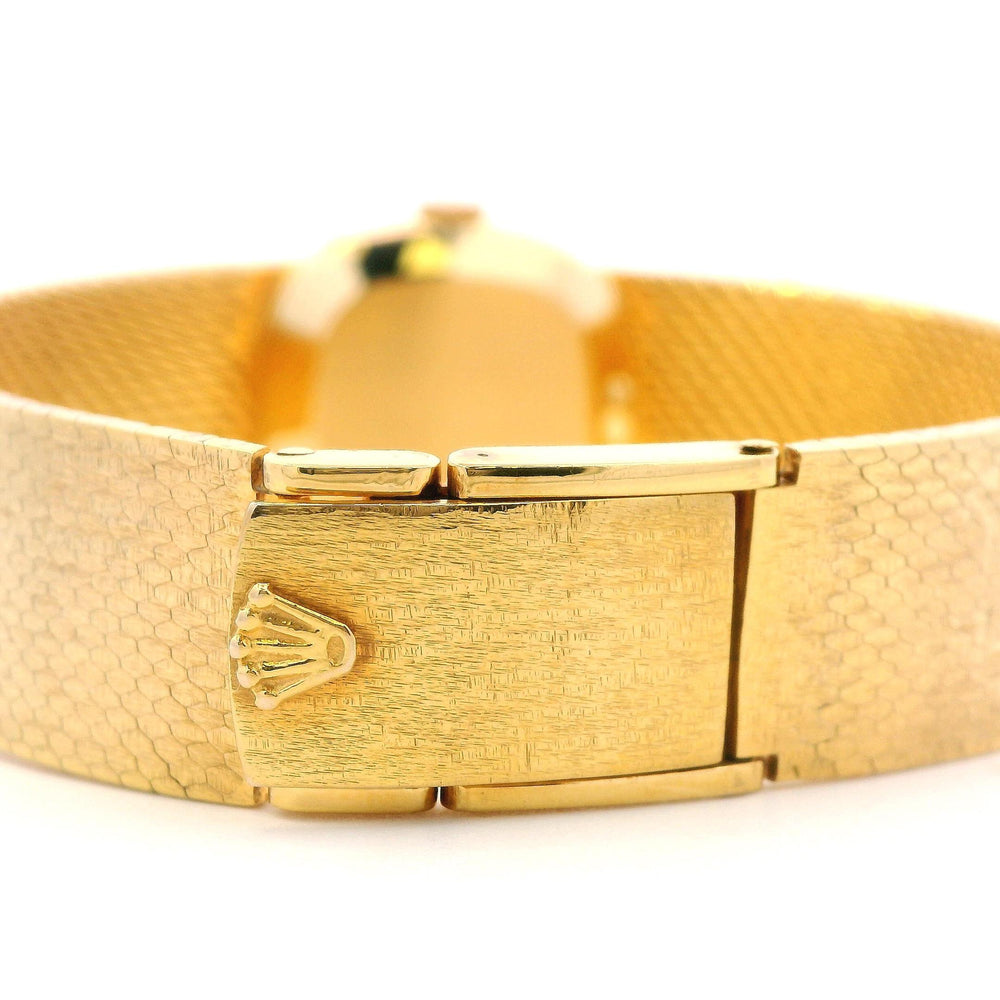Rolex Ladies Orchid 18k YG