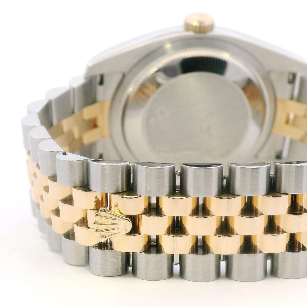 Rolex Datejust 18k YG/SS 36mm 116233 Floral Dial