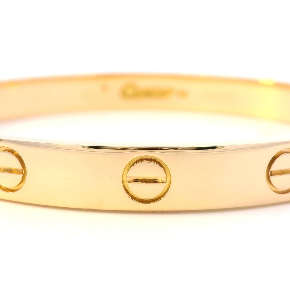 Cartier Love Bracelet YG sz 16