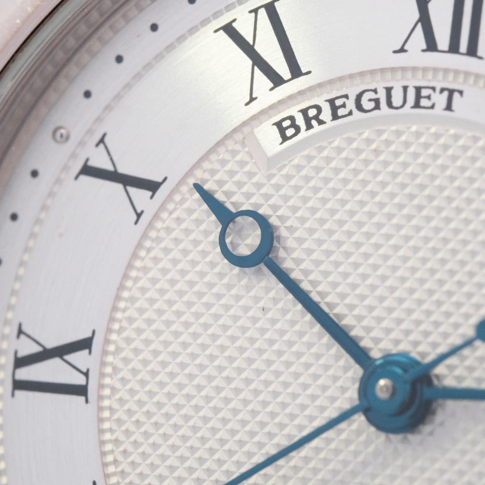 Breguet Marine 36mm 18k WG Engraved Back Custom Band