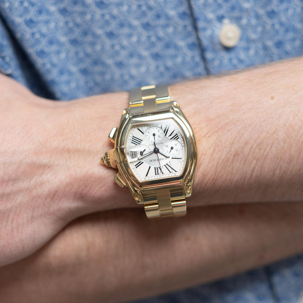 Cartier Roadster 18k YG 2619
