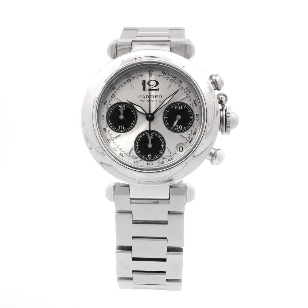 Cartier Chronograph Pasha de Cartier Watch W31048M7 35mm
