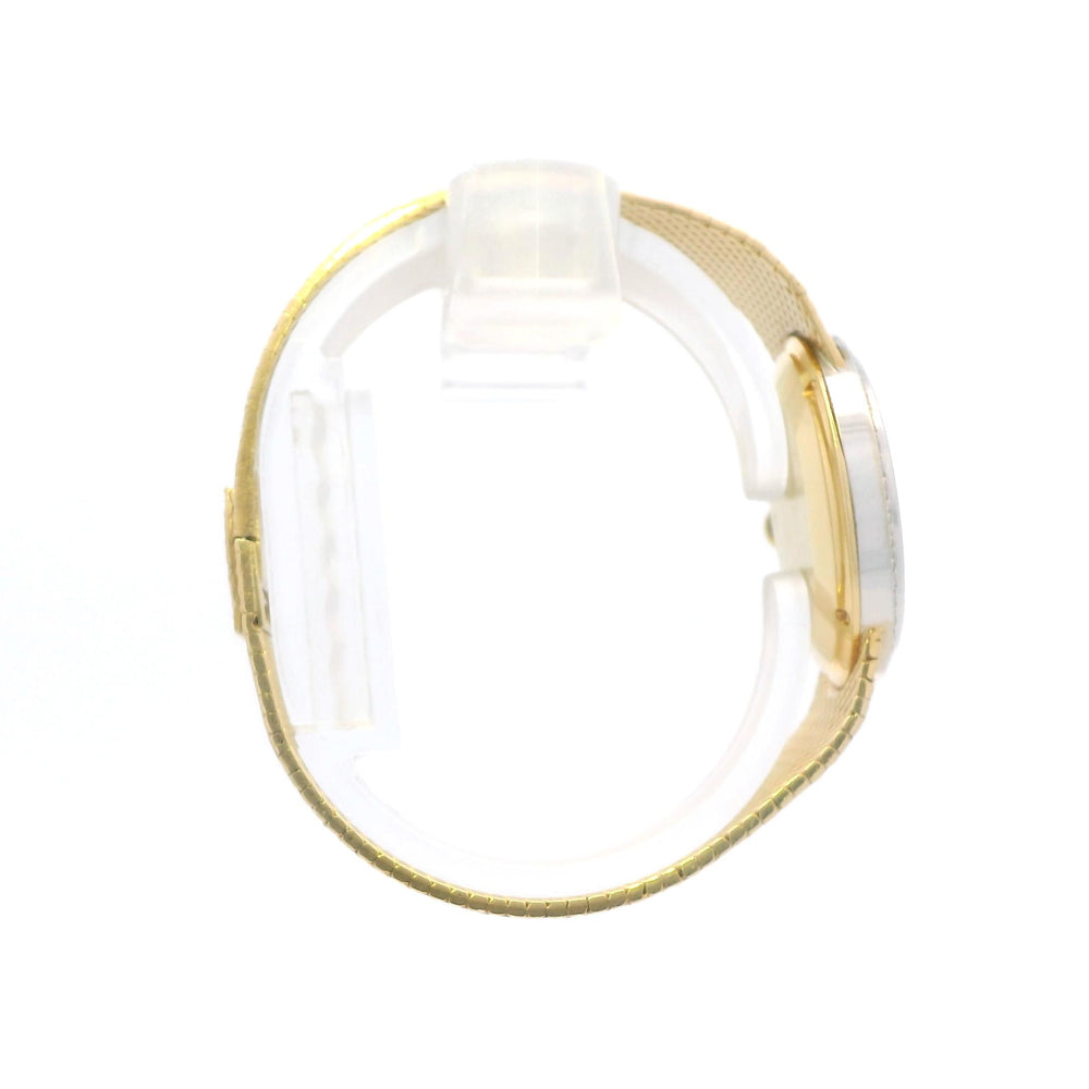 Piaget Rare Nephrite Jade Dial Diamond Bezel Mesh 18k YG Band