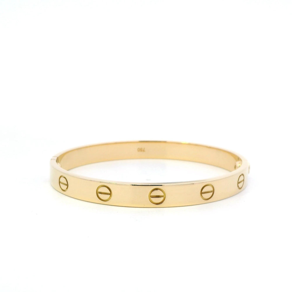 Cartier Love Bracelet 18k YG Size 16