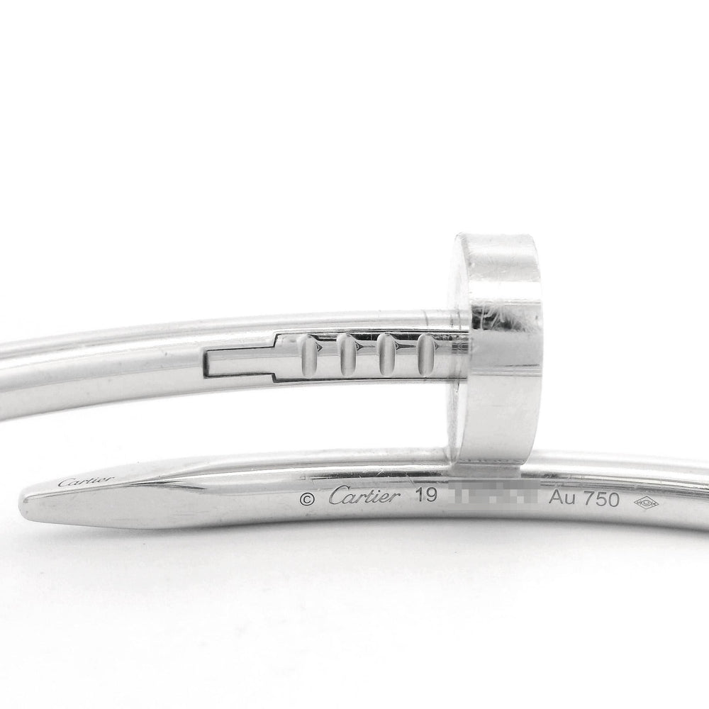 Cartier Juste un Clou Nail 18k WG Bracelet