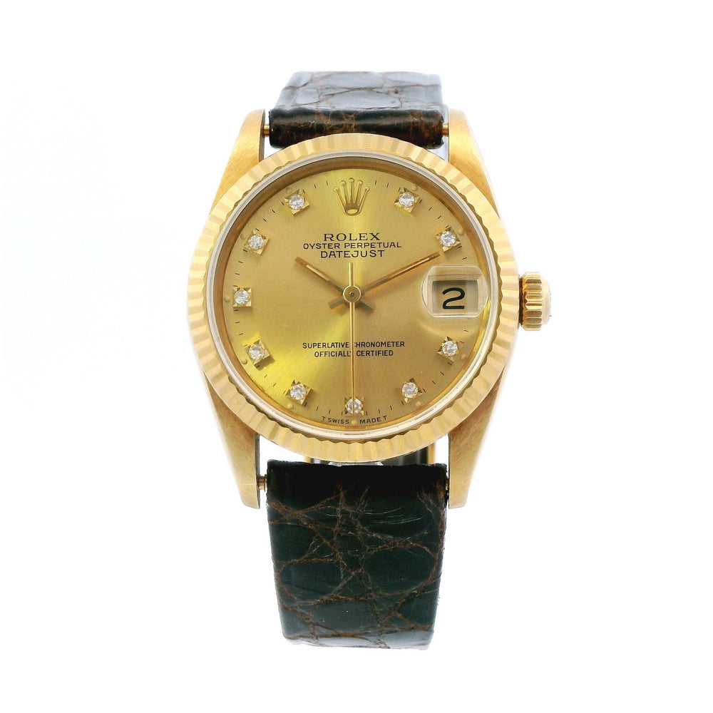 Rolex Datejust 18k YG 31mm 68278G