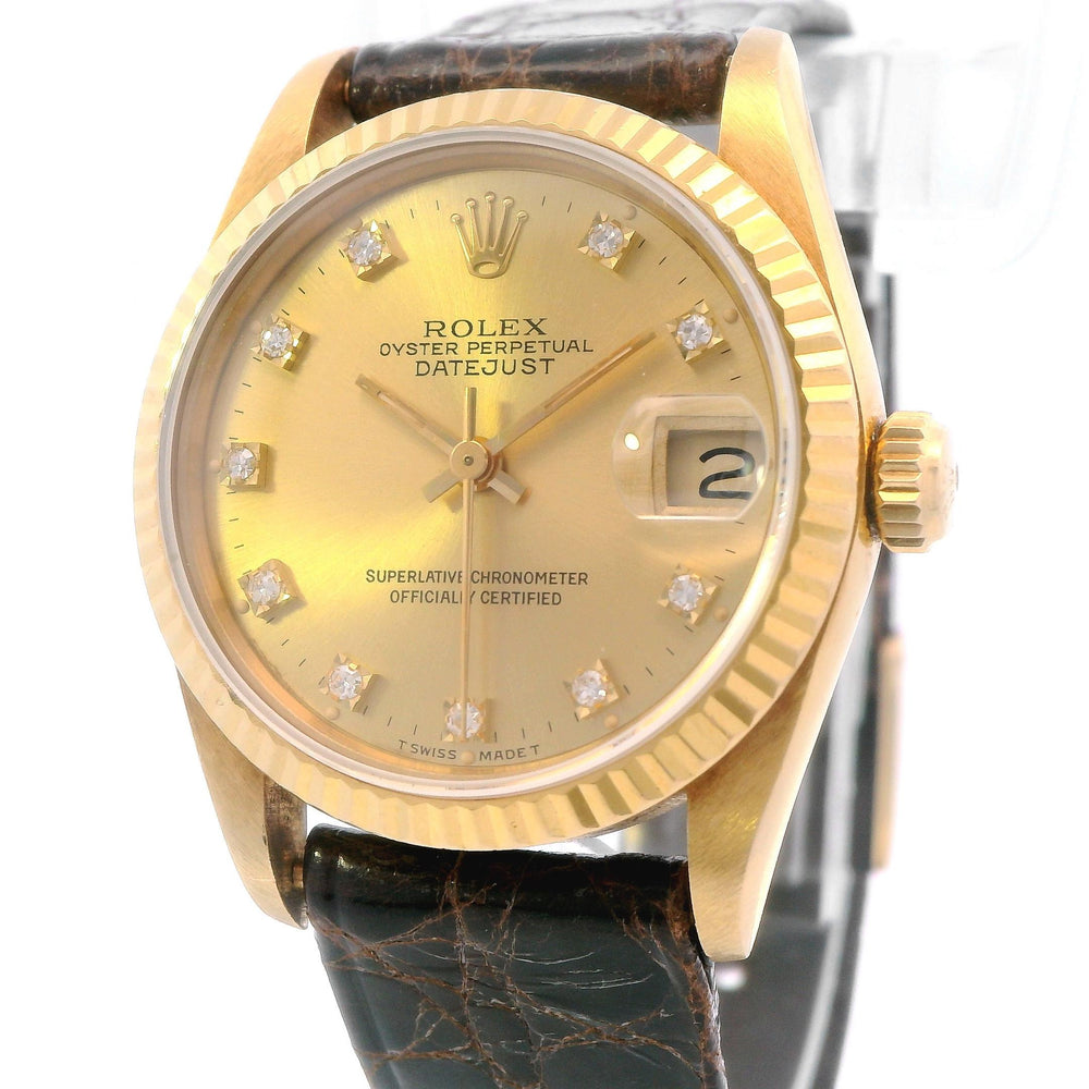 Rolex Datejust 18k YG 31mm 68278G