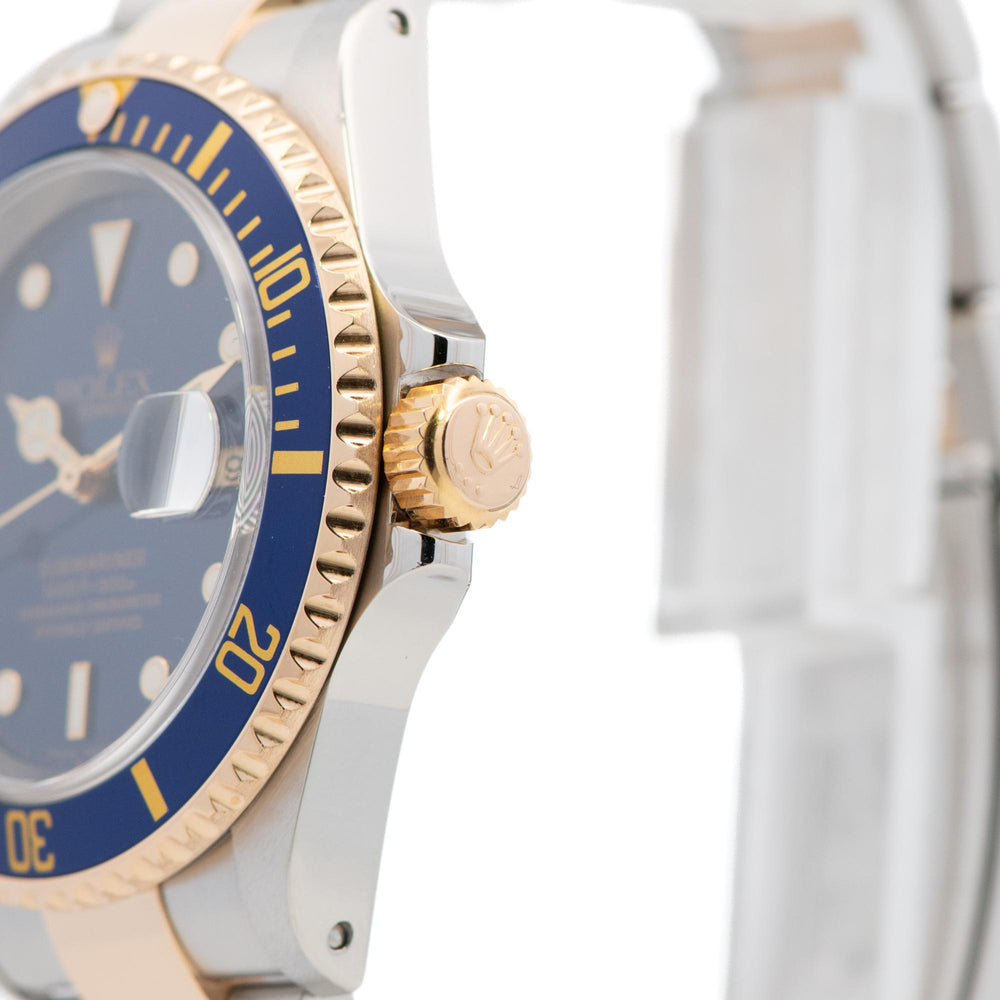 Rolex Submariner Bluesy SS/YG 16613 Papers