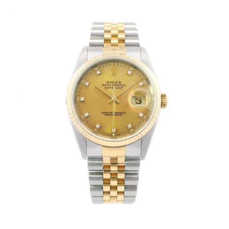 Rolex Datejust 36mm SS/YG 16233 B&P