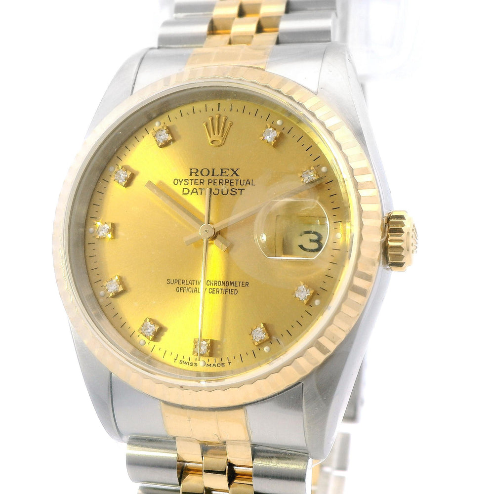 Rolex Datejust 36mm SS/YG 16233 B&P
