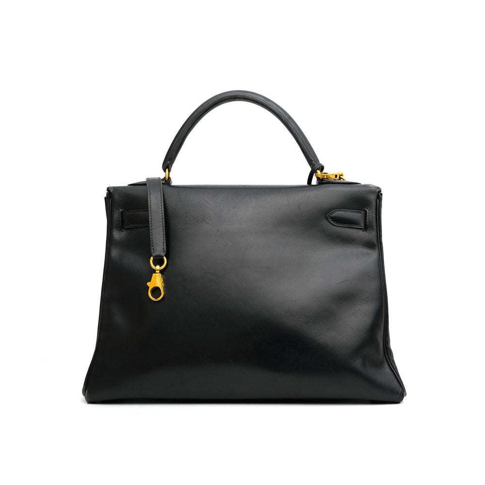 Hermes Vintage Black Kelly 32 (1959)