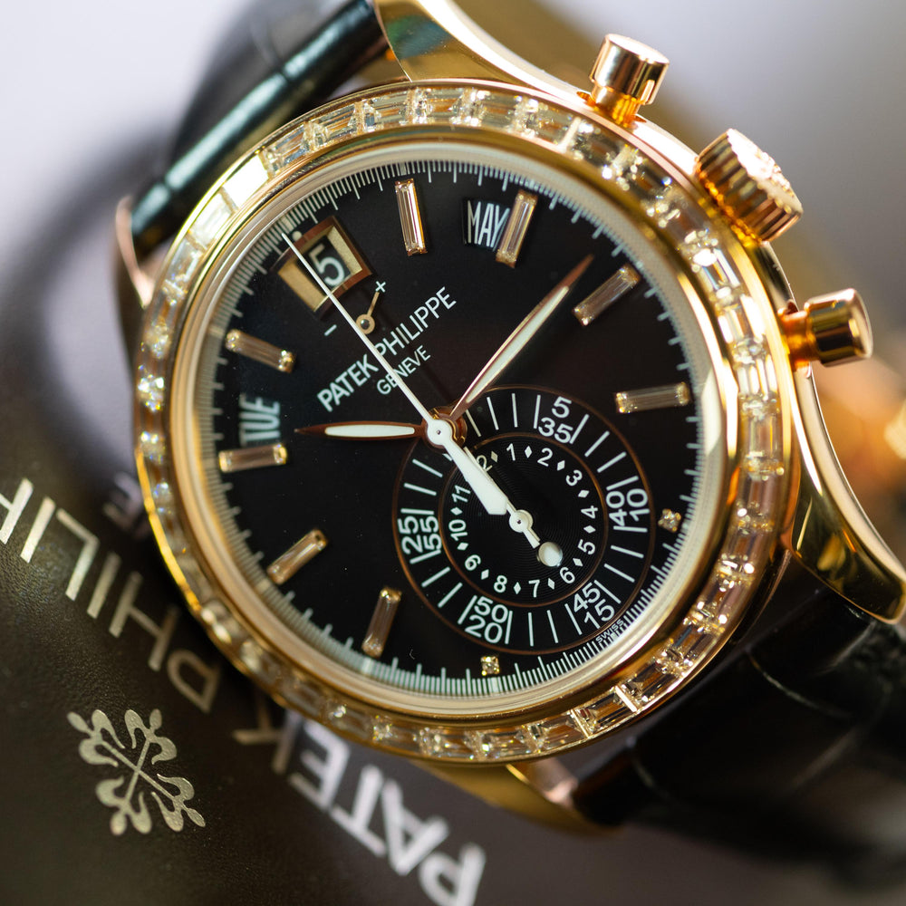 Patek Philippe 5961R-010 Factory Diamonds Bovet Case 18k YG 122.4g