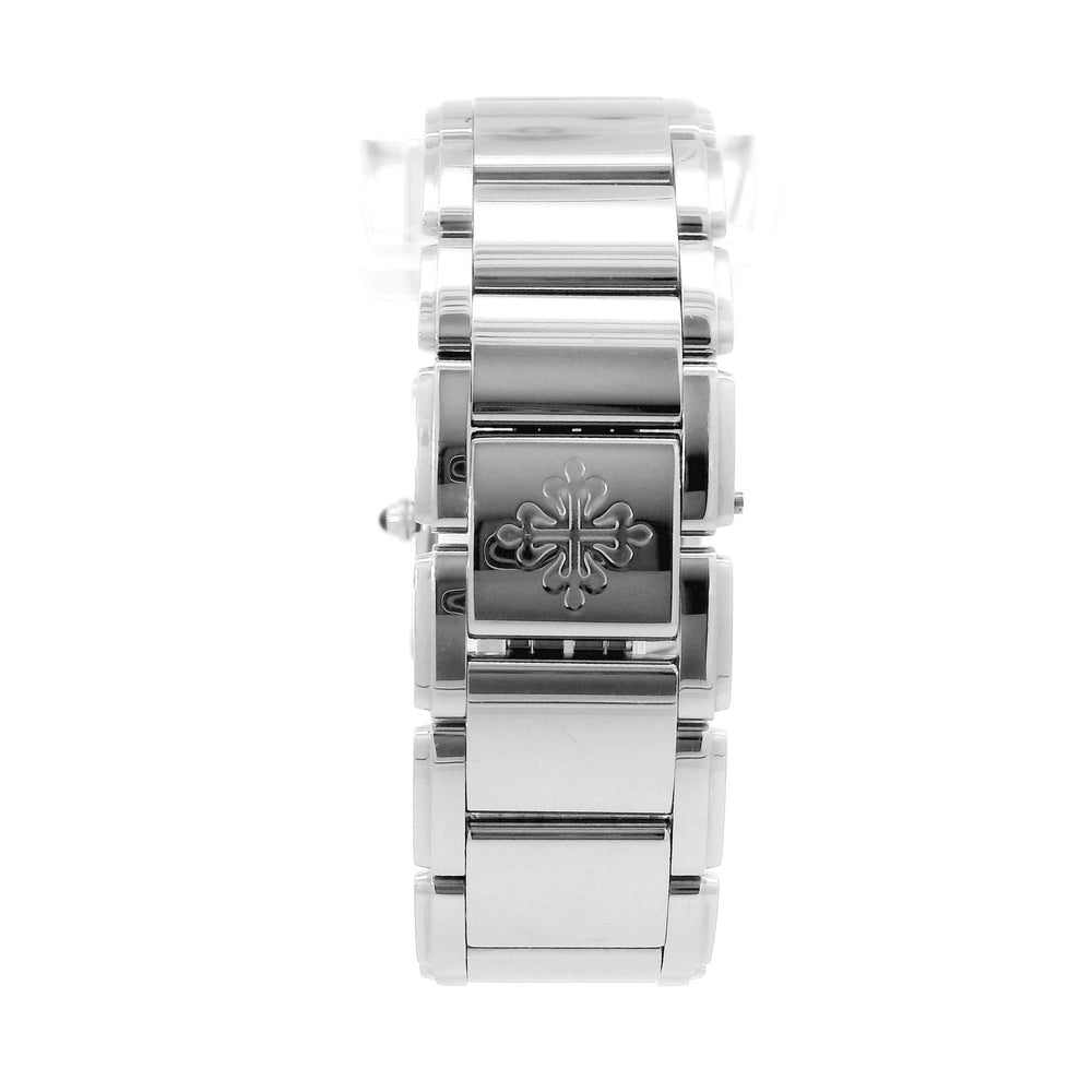 Patek Philippe twety4 SS Black Dial Diamonds A751DD SS
