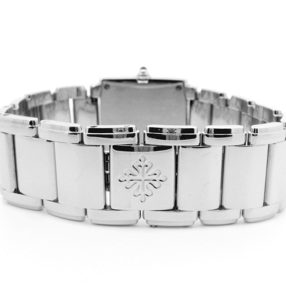 Patek Philippe twety4 SS Black Dial Diamonds A751DD SS