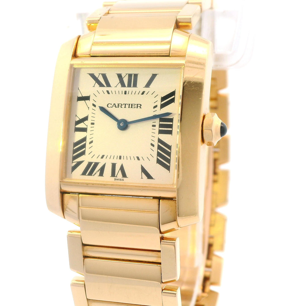 Cartier Tank Francaise 18ky Medium 1821