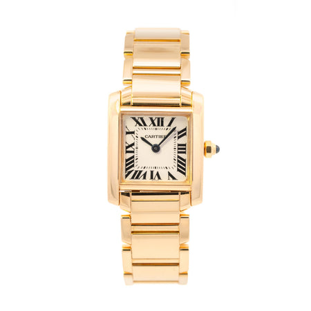 Cartier Tank Francaise 18ky Small 1820