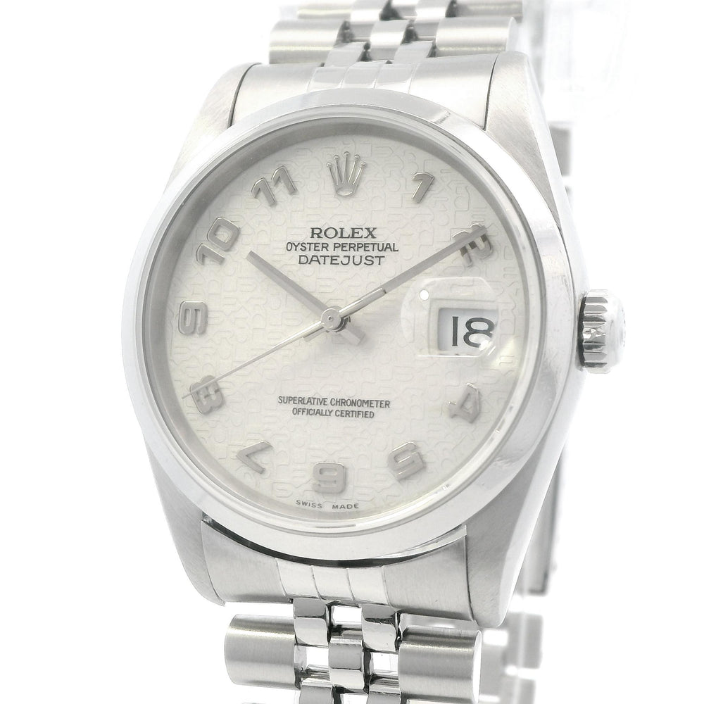 Rolex Datejust 36mm SS Anniversary Dial 16200