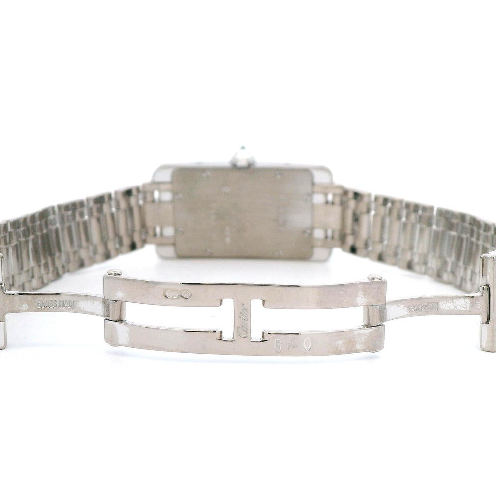 Cartier Tank Americano w/Diamonds 18kw 1713