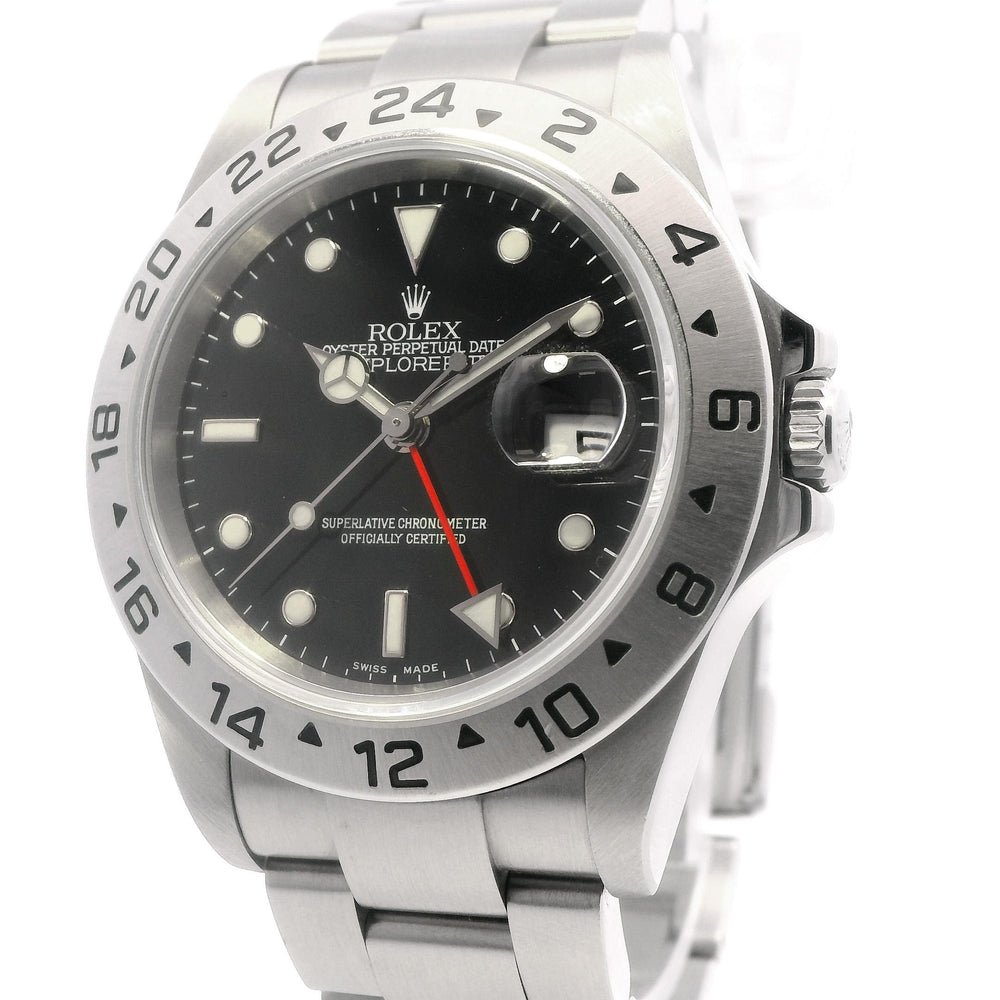 Rolex Explorer II 2007 SS 16570 Black Dial