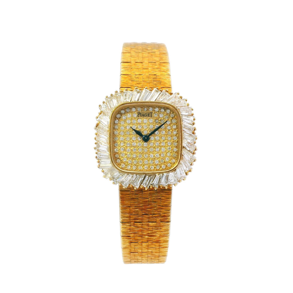 Piaget Diamond Ladies Vintage 18ky Mesh band