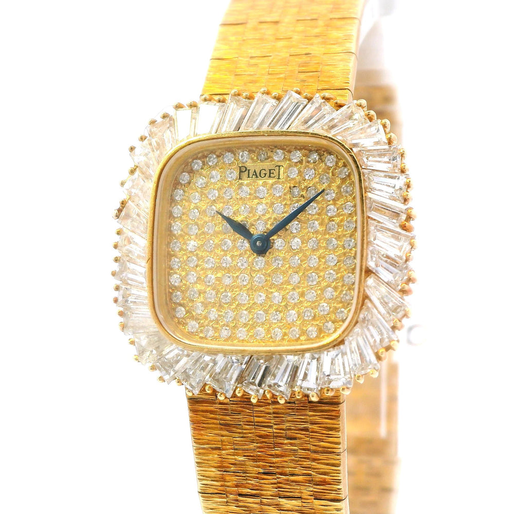 Piaget Diamond Ladies Vintage 18ky Mesh band