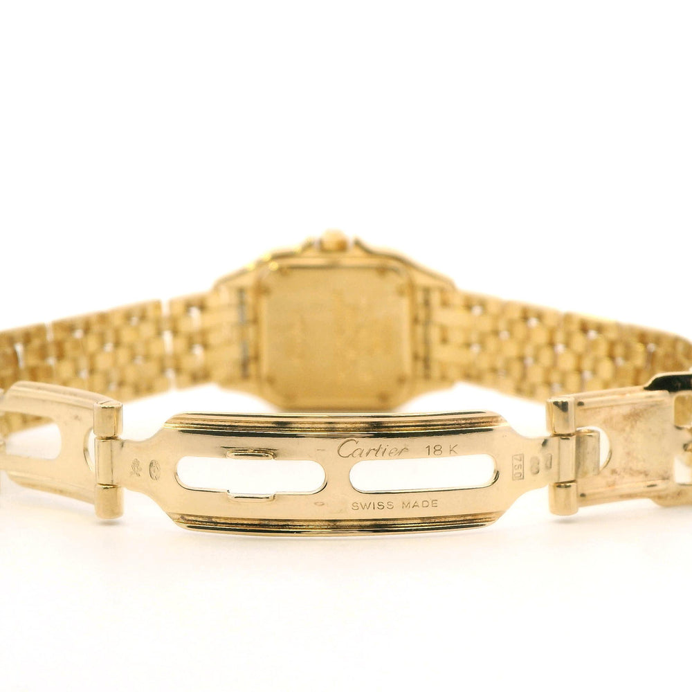 Cartier Panthere Double Diamond Halo & Diamond Dial 1280-2
