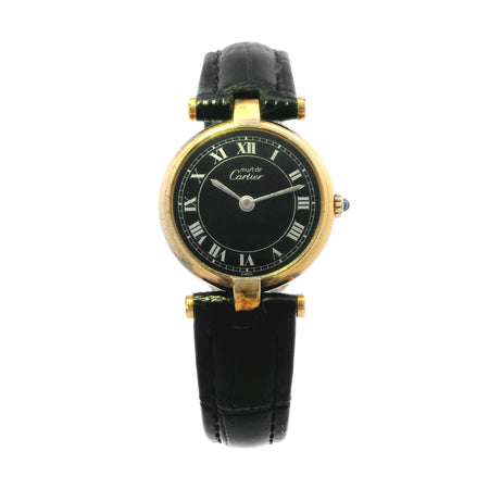 Cartier Vermeil Must de Cartier Vendome Cracked Dial