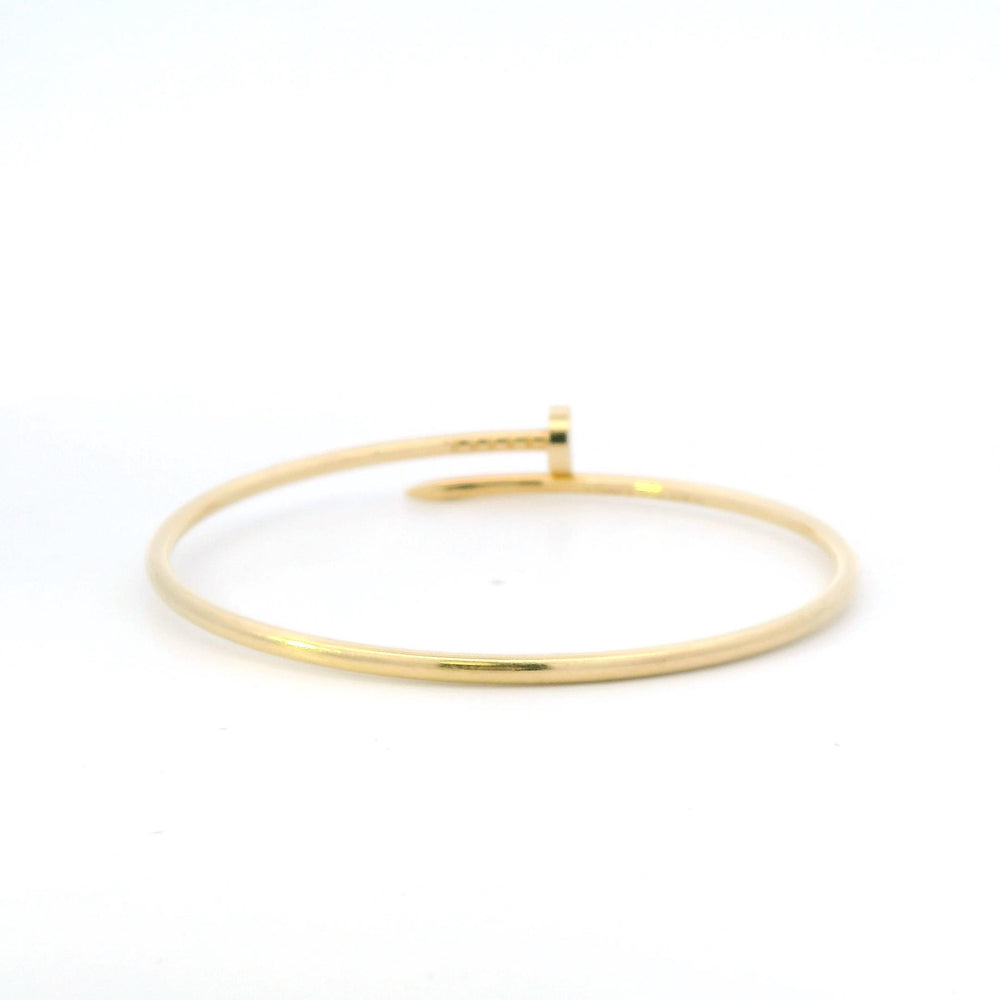 Cartier Juste un Clou Nail Bracelet Sz 18 18k YG