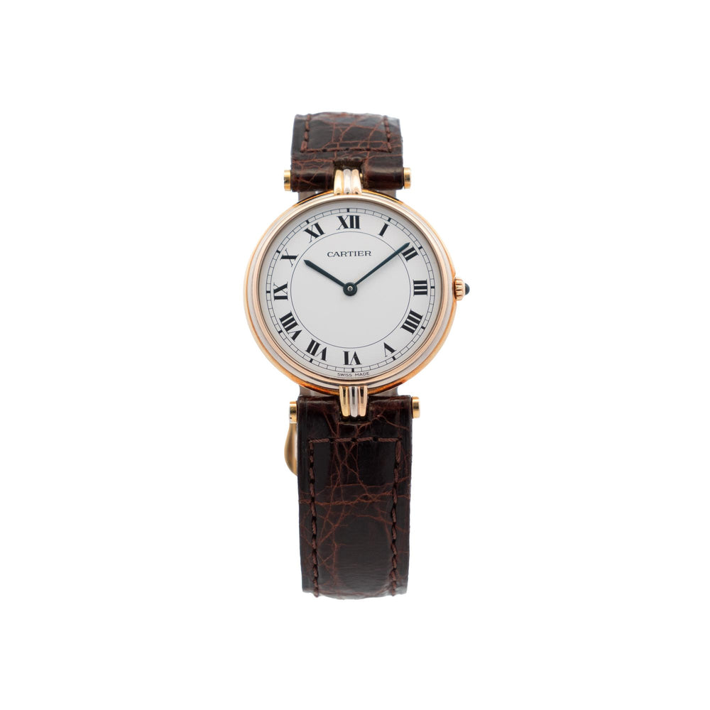 Cartier Must De Vendome 18k YG 31mm Rare