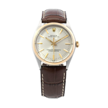 Rolex OP 34mm SS/YG 1005 Custom Band