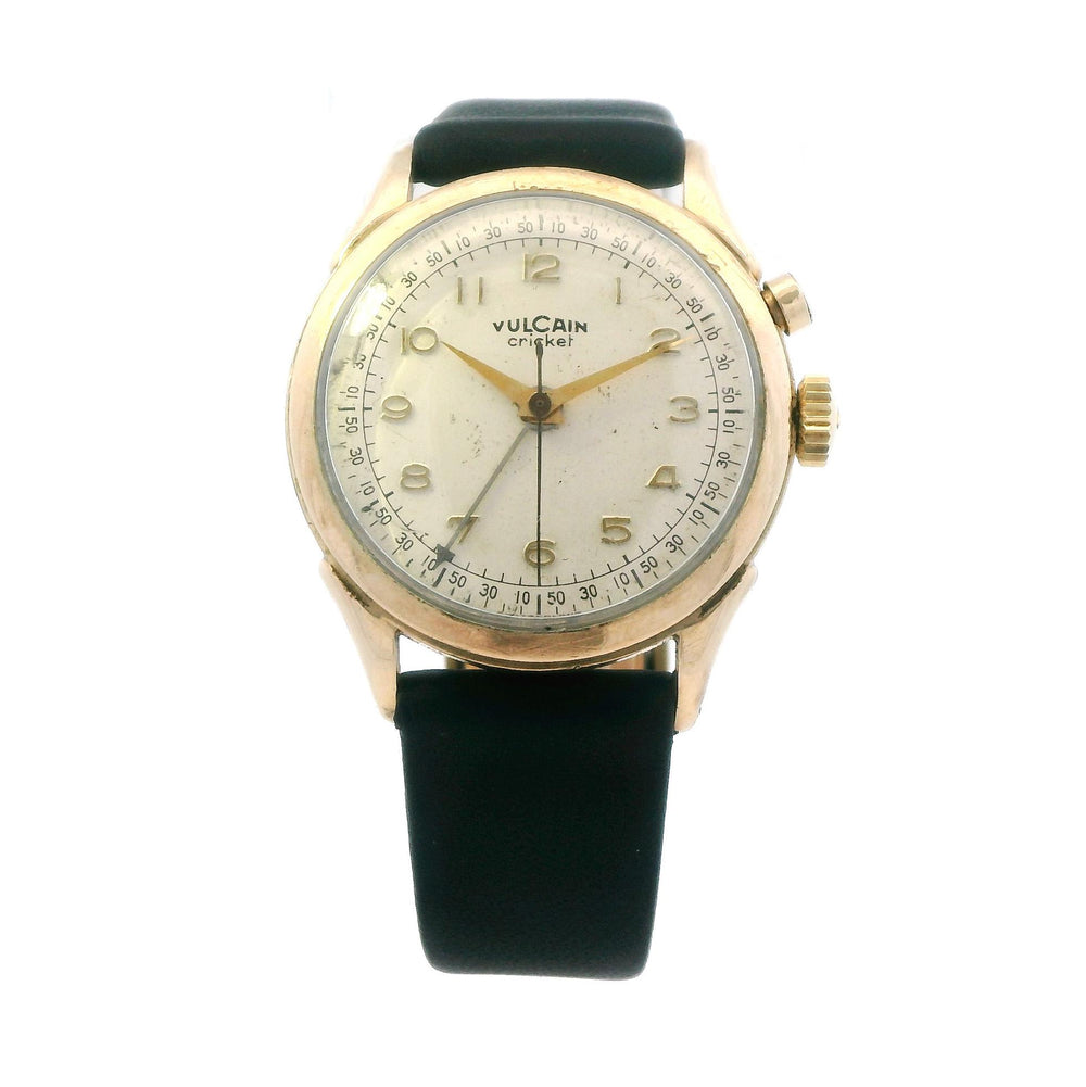 Vulcain Cricket 10k Gold Filled SS