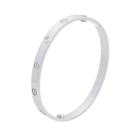 Cartier Love Bracelet WG Size 18