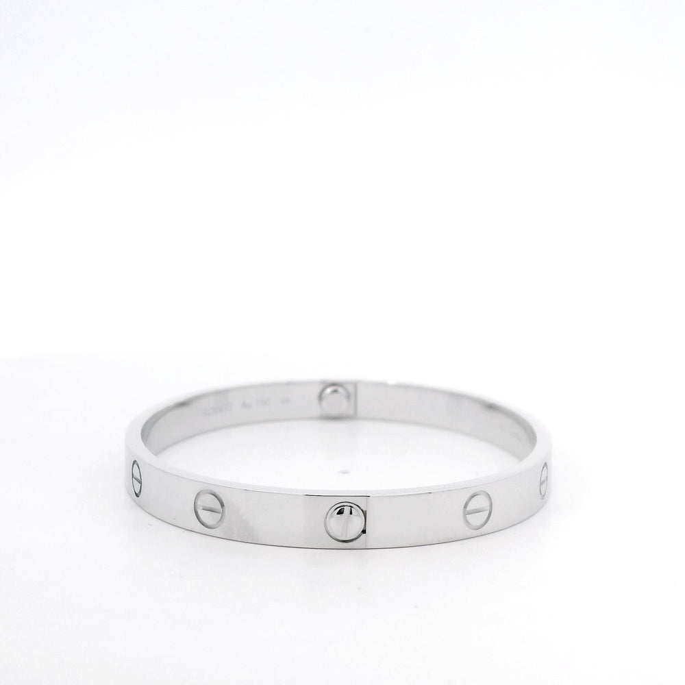 Cartier Love Bracelet WG Size 18