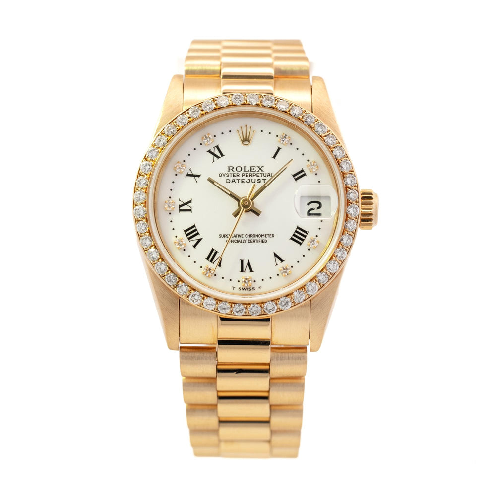 Rolex Datejust 68278 18k YG 31mm