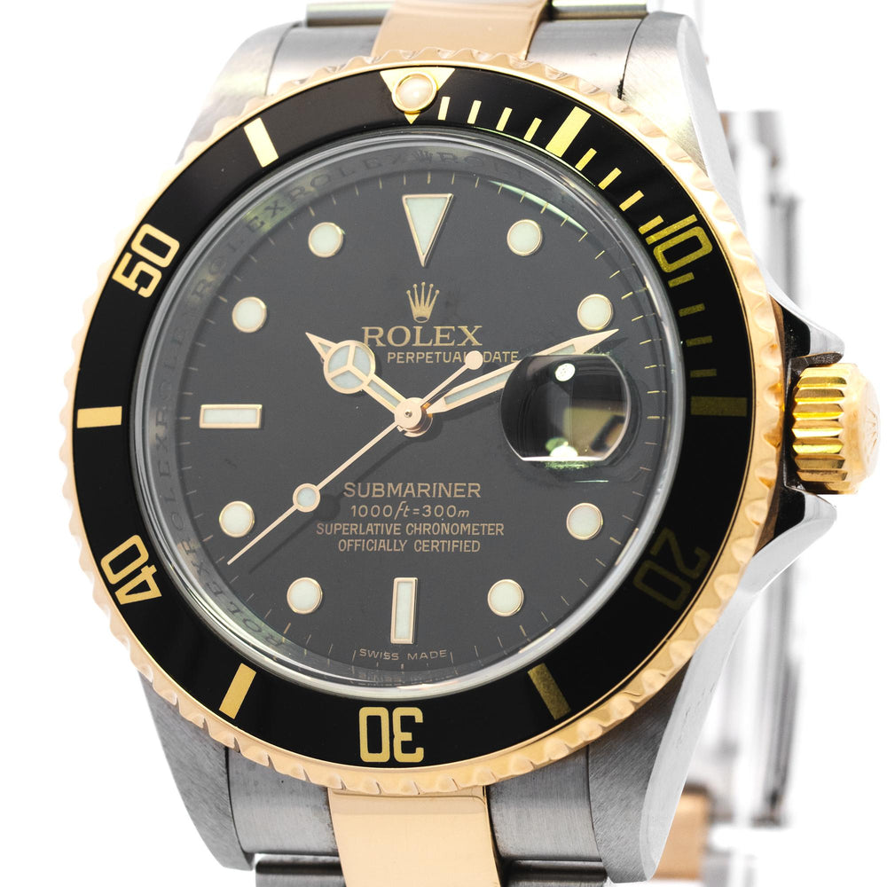 Rolex Submariner 40mm SS/YG 16613LN