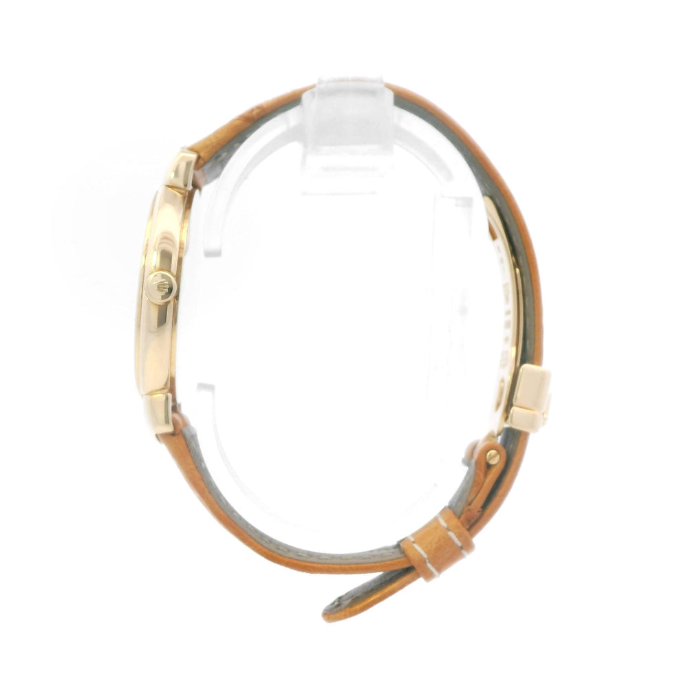 Rolex Cellini 18ky Tan Ostrich Band 6622