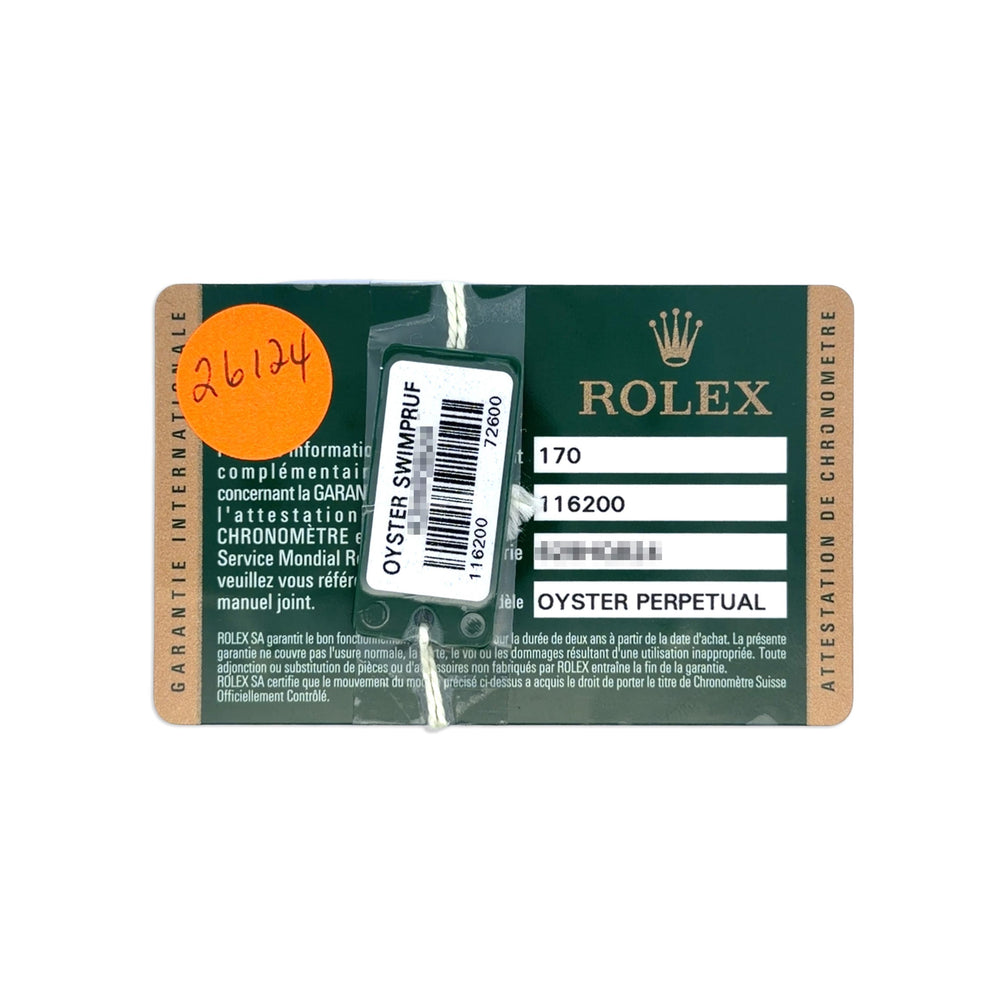 Rolex Datejust SS 36mm 116200