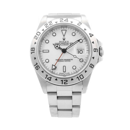 Rolex Explorer II 16570 SS 40mm pap