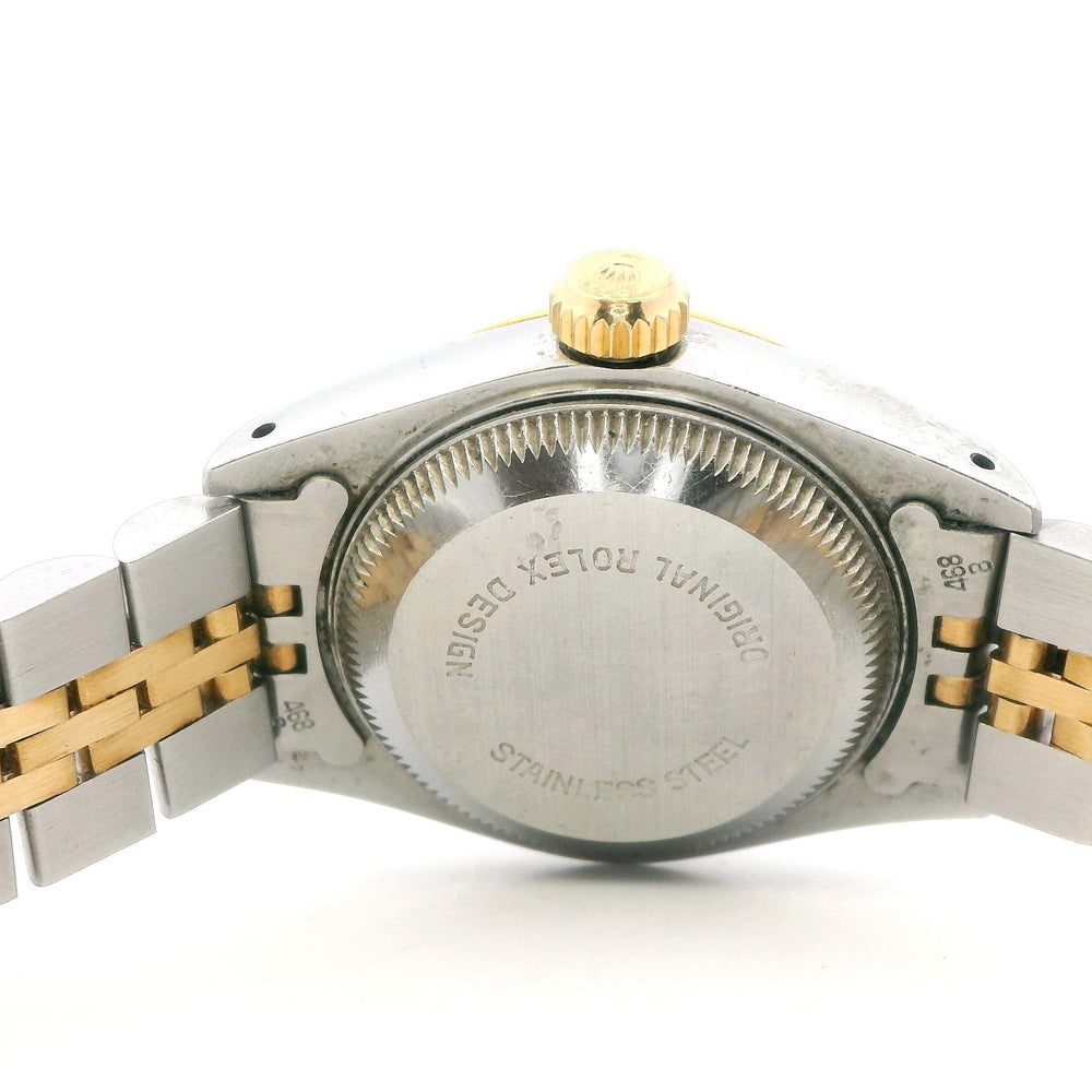 Rolex Datejust 69173 SS/YG 26mm dia dial pap