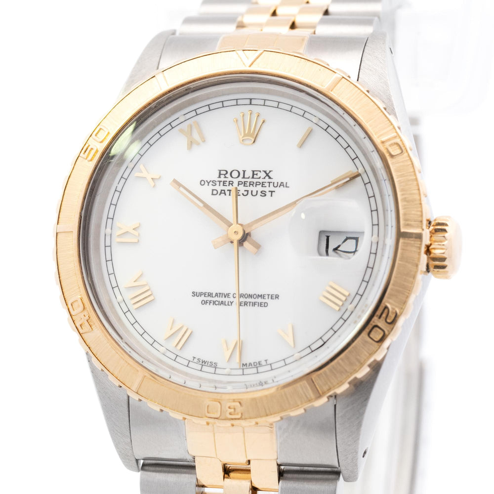 Rolex Datejust 16253 SS/YG 36mm Thunderbird