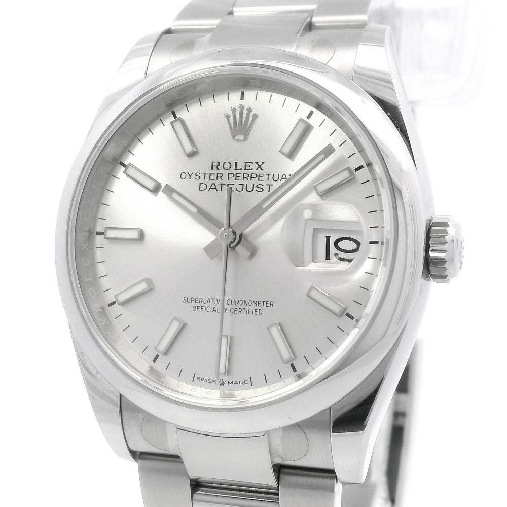 Rolex Datejust 126200 SS 36mm card