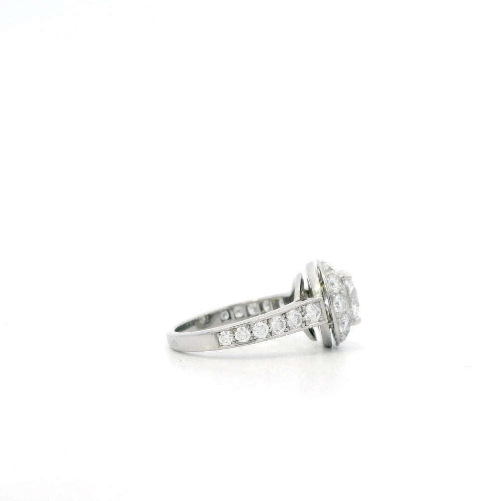 Van Cleef & Arpel Diamond Ring - GIA 1.02ct D RBC Diamond GIA