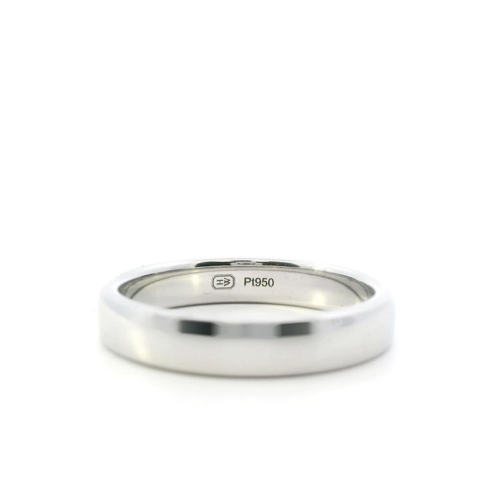Harry Winston Platinum Diamond Mens Band Size 10.5