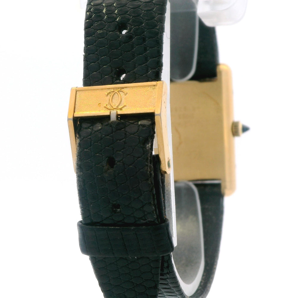 Cartier Tank Vermeil 24mm YG G20M Factory Dial