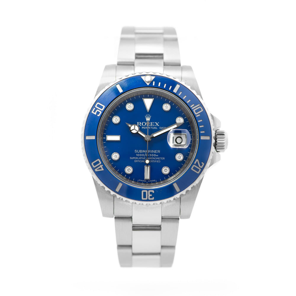 Rolex Submariner Smurf 18kw 116609LB