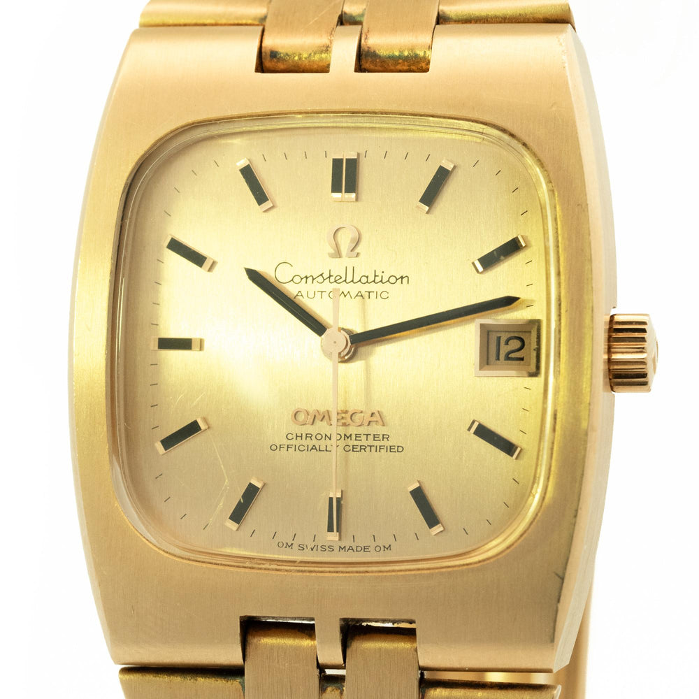 Omega Constellation Vintage 18k YG 148.43g