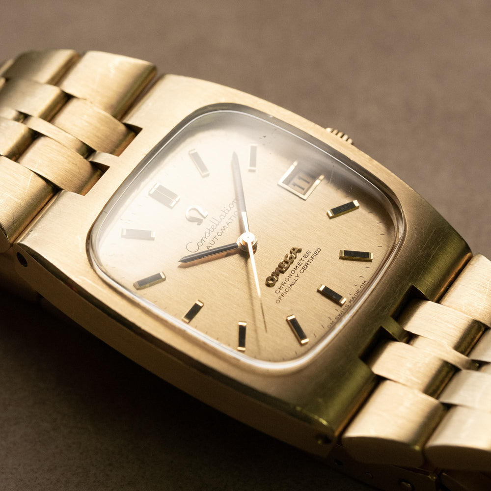 Omega Constellation Vintage 18k YG 148.43g